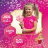 Little Kids BLUEY Light and Sound Musical Bubble Wand, Includes Bubble Solution(Aurora)