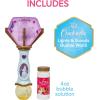 Little Kids BLUEY Light and Sound Musical Bubble Wand, Includes Bubble Solution(Cinderella)