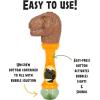 Little Kids BLUEY Light and Sound Musical Bubble Wand, Includes Bubble Solution(Jurassic World)