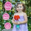 Little Kids BLUEY Light and Sound Musical Bubble Wand, Includes Bubble Solution(Little Mermaid)