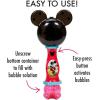 Little Kids BLUEY Light and Sound Musical Bubble Wand, Includes Bubble Solution(Mickey Mouse)