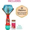 Little Kids BLUEY Light and Sound Musical Bubble Wand, Includes Bubble Solution(Moana)