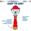 Little Kids BLUEY Light and Sound Musical Bubble Wand, Includes Bubble Solution(Paw Patrol)