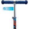Self Balancing Kick Scooter with Light Up Wheels, Extra Wide Deck, 3 Wheel Platform, Foot Activated Brake, 75 lbs Limit, Kids & Toddlers Girls or Boys, for Ages 3 and Up(Hot Wheels)