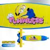 Self Balancing Kick Scooter with Light Up Wheels, Extra Wide Deck, 3 Wheel Platform, Foot Activated Brake, 75 lbs Limit, Kids & Toddlers Girls or Boys, for Ages 3 and Up(Minions)