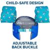 SwimWays Swim Trainer, US Coast Guard Approved Life Vest Kids Swim Vest(Bluey)