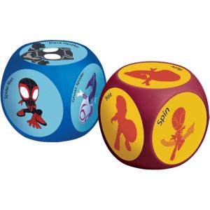 BLUEY Wackadoo Dice Imagination Act Out the Action Game | Family Game Night for All Ages | Creative and Engaging Fun for All Featuring Bluey and Bingo with 36 unique and silly combinations(SPIDEY AND FRIENDS)