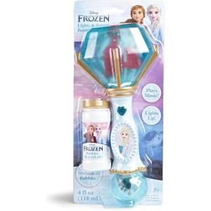 Little Kids BLUEY Light and Sound Musical Bubble Wand, Includes Bubble Solution(Elsa)
