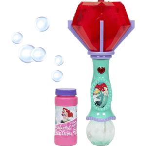 Little Kids BLUEY Light and Sound Musical Bubble Wand, Includes Bubble Solution(Little Mermaid)