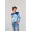 Bluey Bingo Fleece Half Zip Hoodie Toddler to Big Kid(Blue)