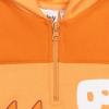 Bluey Bingo Fleece Half Zip Hoodie Toddler to Big Kid(Orange)