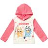Bluey Bingo Girls Fleece Top and Pants Toddler to Little Kid(Pink / White)