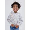 Bluey Cozy Sherpa Zip Up Cosplay Hoodie Toddler to Big Kid Sizes (2T – 10-12)(Cream White)