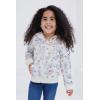 Bluey Cozy Sherpa Zip Up Cosplay Hoodie Toddler to Big Kid Sizes (2T – 10-12)(Cream White)