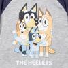 Bluey Fleece Hoodie(Grey/Navy)