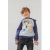 Bluey Fleece Hoodie(Grey/Navy)