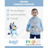 Bluey Fleece Hoodie(Light Blue / Grey)