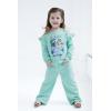 Bluey Fleece Sweatshirt and Jogger Pants Outfit Set Infant to Big Kid Sizes (12 Months – 14-16)(Spring Green)