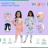Bluey Fleece Sweatshirt and Jogger Pants Outfit Set Infant to Big Kid Sizes (12 Months – 14-16)(White / Navy)