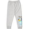 Bluey Fleece Top and Pants Toddler to Little Kid(Gray)