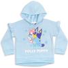 Bluey Girls Fleece Hoodie and Leggings Outfit Set(Light Blue / Grey)