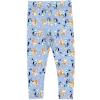 Bluey Girls Peplum Sweatshirt and Leggings Outfit Set Toddler to Big Kid Sizes (2T – 10-12)(Orange / Blue  Bingo / Bluey)