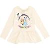 Bluey Girls T-Shirt and Leggings Outfit Set Toddler to Big Kid Sizes (2T – 10-12)(White / Pink)