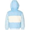 Bluey Girls Zip Up Puffer Jacket Toddler to Little Kid Sizes (2T – 7-8)(Blue)
