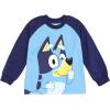 Bluey T-Shirt and French Terry Jogger Pants Outfit Set Infant to Big Kid Sizes (12 Months – 10-12)(Blue)