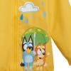 Bluey Yellow Zip Up Waterproof Rain Jacket Toddler to Little Kid Sizes (2T – 7-8)(Yellow)