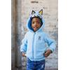 Bluey boys Bluey Zip Up Cosplay Hoodie(Blue)