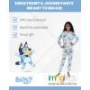 Bluey girls Bluey Sweatshirt and Jogger Pants Set(White)