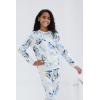 Bluey girls Bluey Sweatshirt and Jogger Pants Set(White)