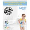 Bluey Girls UPF 50+ Tankini Top and Bikini Bottom Swim Set Toddler to Big Kid Sizes (2T – 10-12)(Blue)