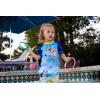 Bluey UPF 50+ Pullover Rash Guard and Swim Trunks Outfit Set Infant to Little Kid Sizes (12 Months – 7-8)(Blue)