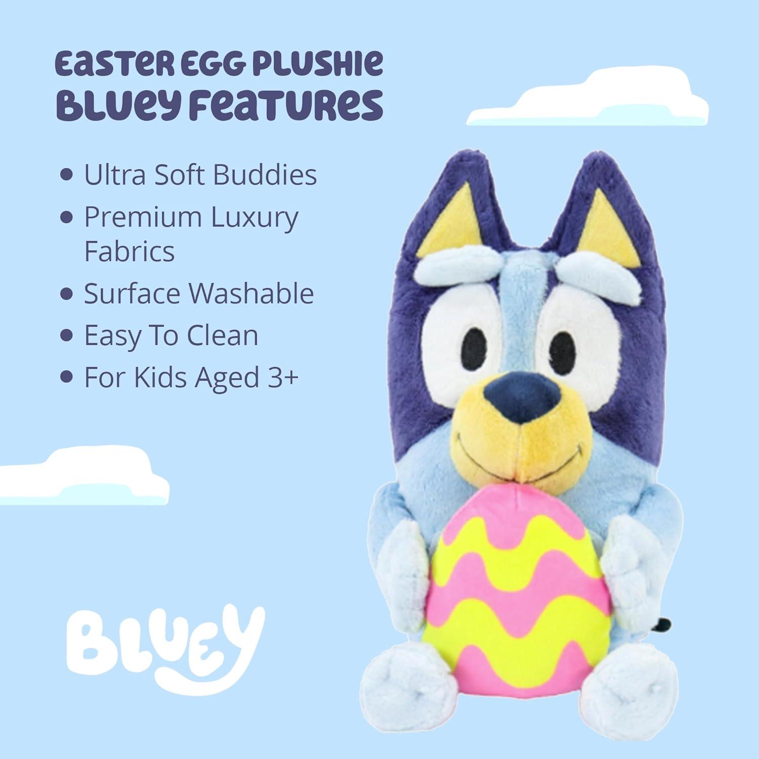 imageAnimal Adventure Bluey 75 Bingo Plush with Bunny Ear Headband Easter Basket Stuffed Animals for Kids Cute amp Huggable Ultra Soft Plushie Stuffers Toy Buddy Collectable Gifts Aged 385 with Easter Egg