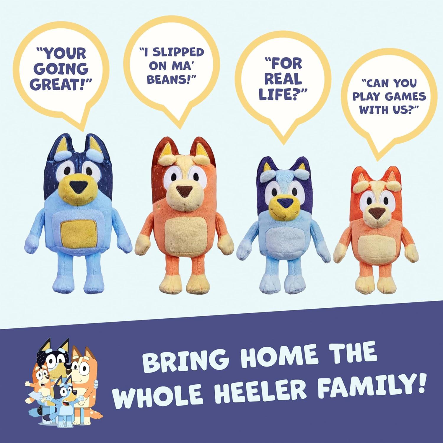 imageBluey Sleepy Time Bingo Talking Plush Soothing Baby Toy for Sleep 7 Show Phrases amp Theme Song Cuddle BuddyBingo New
