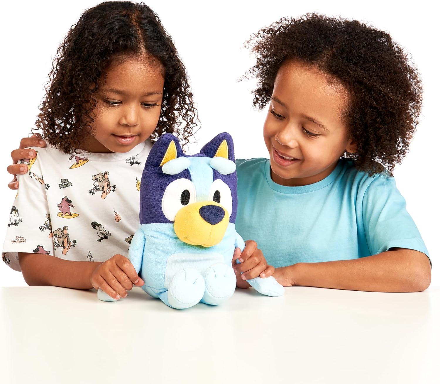 imageBluey Sleepy Time Bingo Talking Plush Soothing Baby Toy for Sleep 7 Show Phrases amp Theme Song Cuddle BuddyBluey