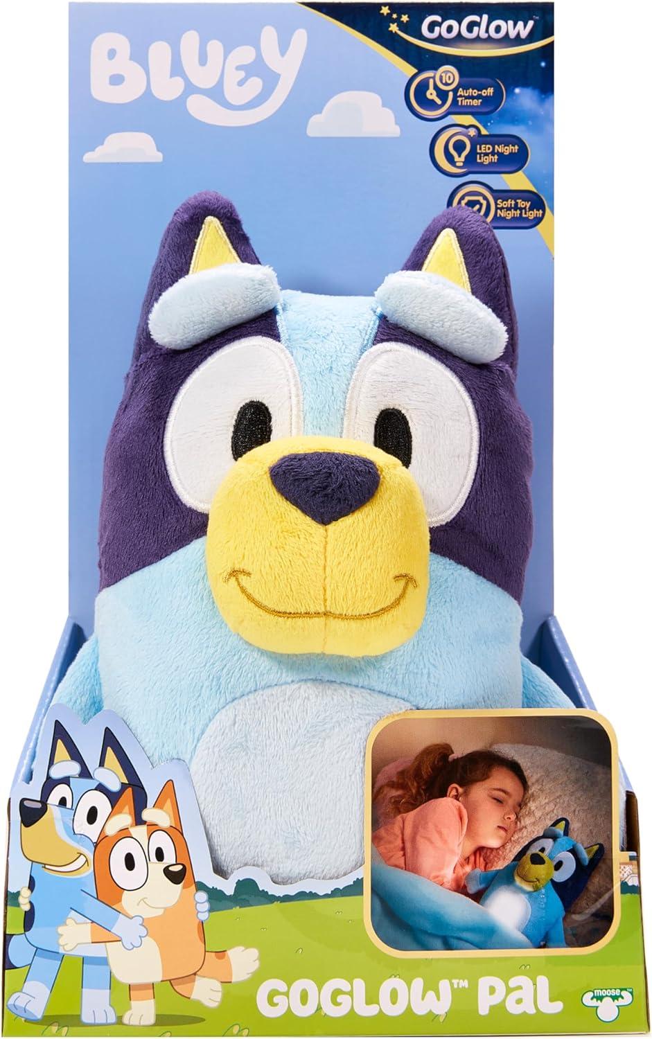 imageBluey Sleepy Time Bingo Talking Plush Soothing Baby Toy for Sleep 7 Show Phrases amp Theme Song Cuddle BuddyPal Light Up Nightlight