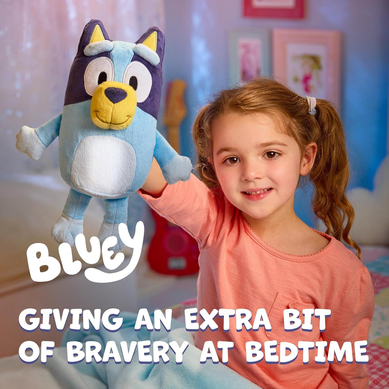 imageBluey Sleepy Time Bingo Talking Plush Soothing Baby Toy for Sleep 7 Show Phrases amp Theme Song Cuddle BuddyPal Light Up Nightlight
