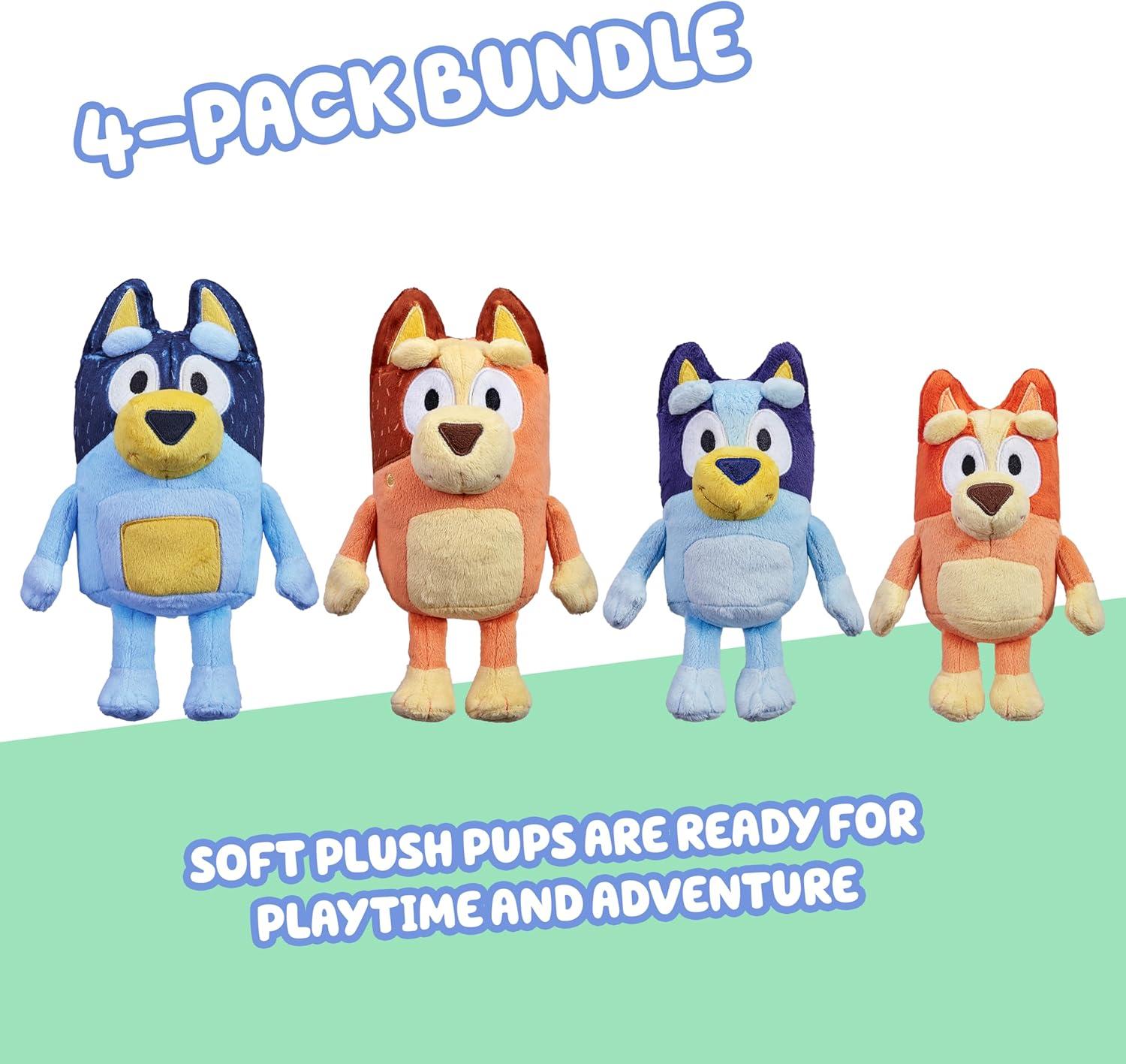 imageBluey Unicorse amp Bob Bilby Hand Puppet Plush 2Pack 89 Soft Deluxe Fabric Embroidered Details Perfect for Toddler Hands Imaginative Play Official Bluey Toys Amazon ExclusiveFamily Plush