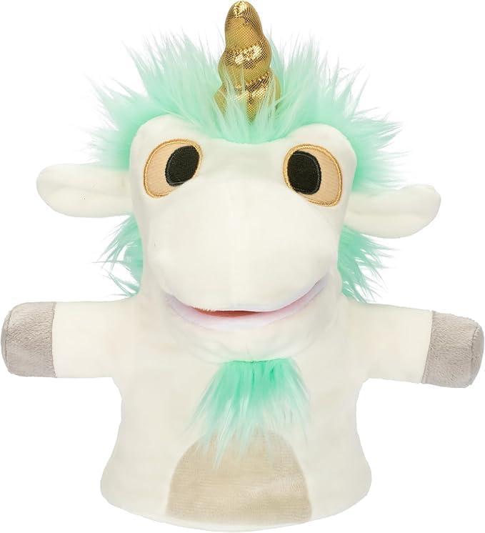 imageBluey Unicorse amp Bob Bilby Hand Puppet Plush 2Pack 89 Soft Deluxe Fabric Embroidered Details Perfect for Toddler Hands Imaginative Play Official Bluey Toys Amazon ExclusiveUnicorse Bob Bilby Puppets