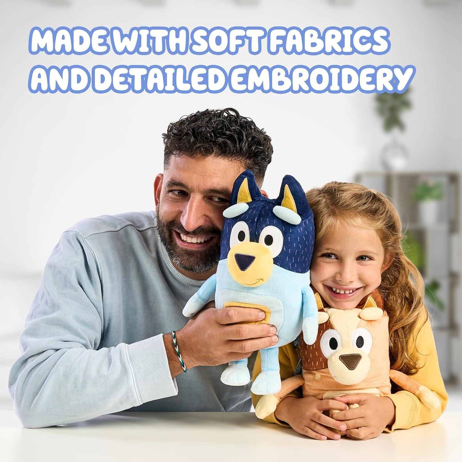 imageBluey Unicorse amp Bob Bilby Hand Puppet Plush 2Pack 89 Soft Deluxe Fabric Embroidered Details Perfect for Toddler Hands Imaginative Play Official Bluey Toys Amazon ExclusiveFamily Plush