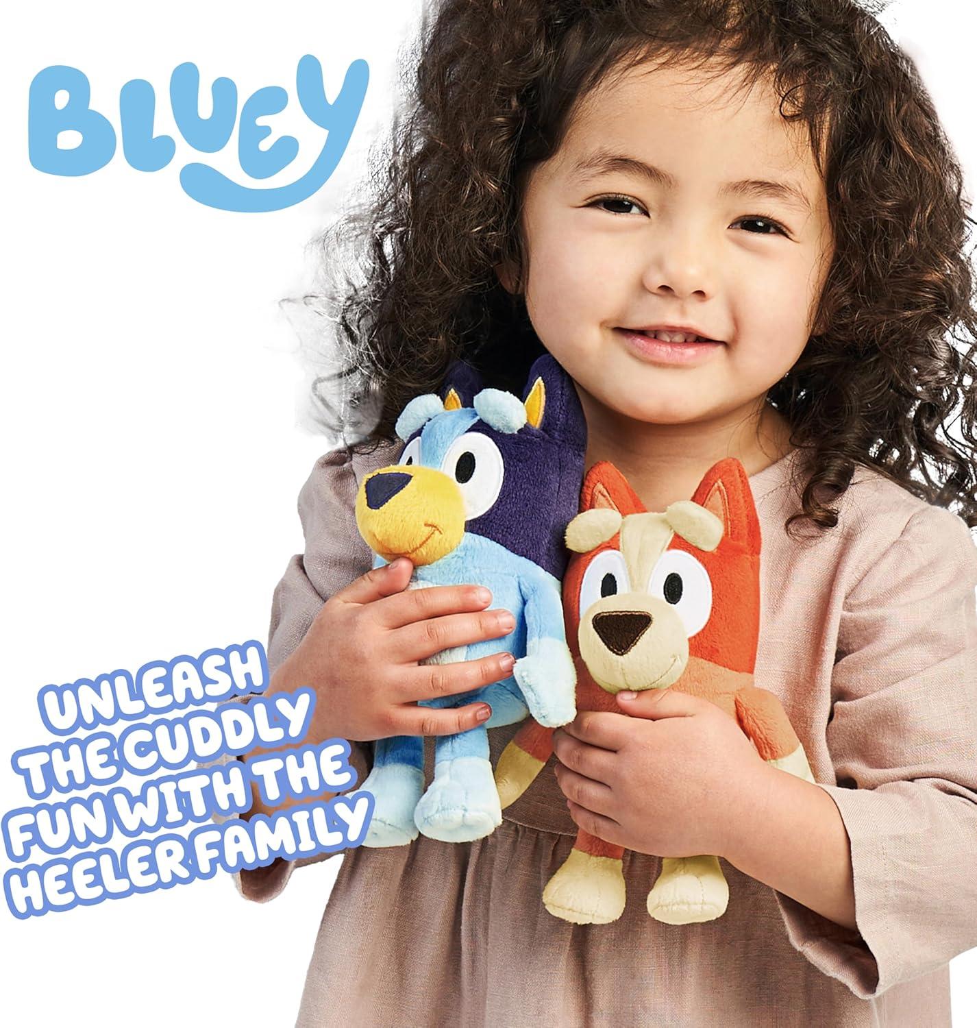 imageBluey Unicorse amp Bob Bilby Hand Puppet Plush 2Pack 89 Soft Deluxe Fabric Embroidered Details Perfect for Toddler Hands Imaginative Play Official Bluey Toys Amazon ExclusiveFamily Plush