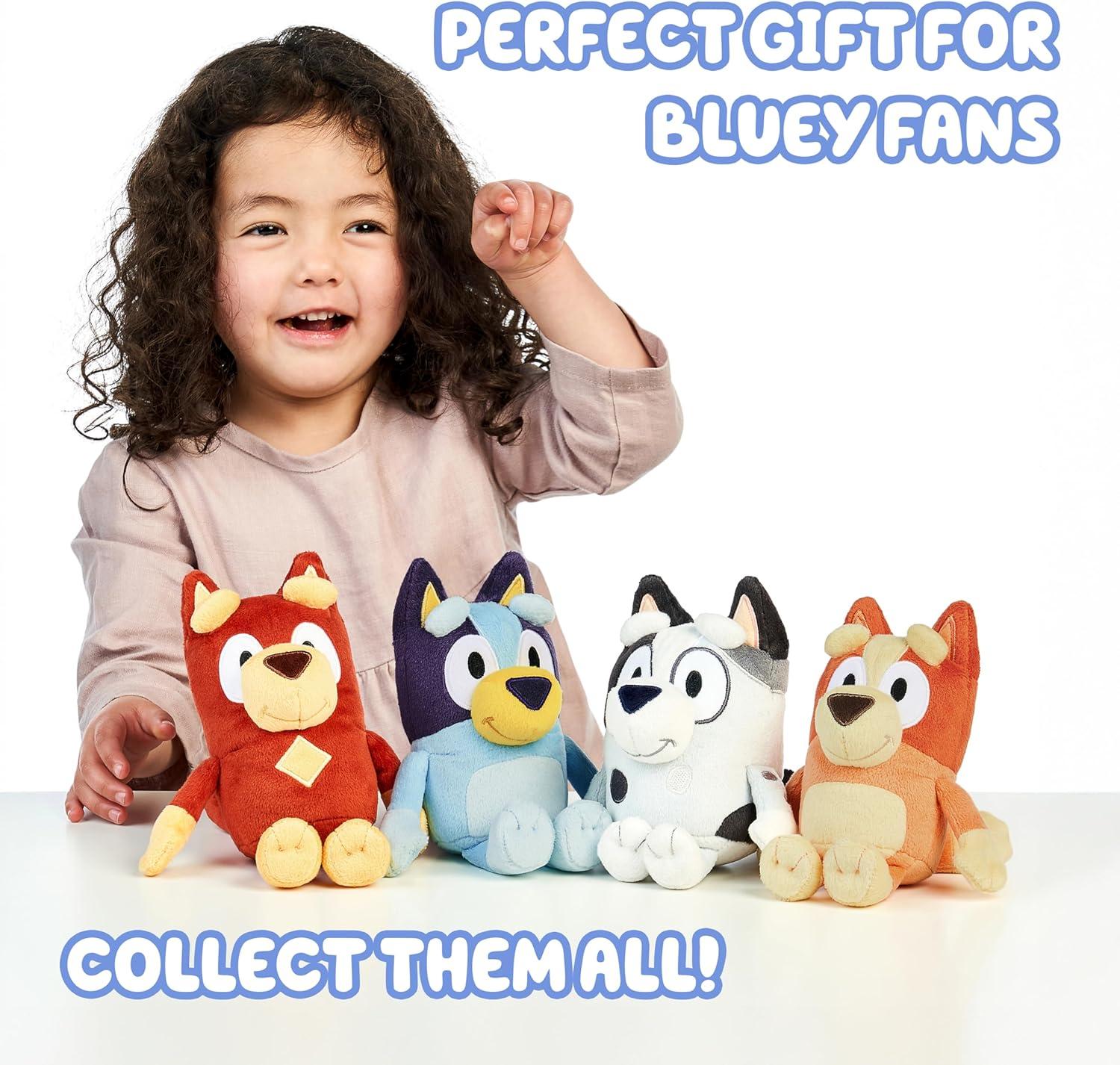 imageBluey Unicorse amp Bob Bilby Hand Puppet Plush 2Pack 89 Soft Deluxe Fabric Embroidered Details Perfect for Toddler Hands Imaginative Play Official Bluey Toys Amazon ExclusiveMuffin Socks