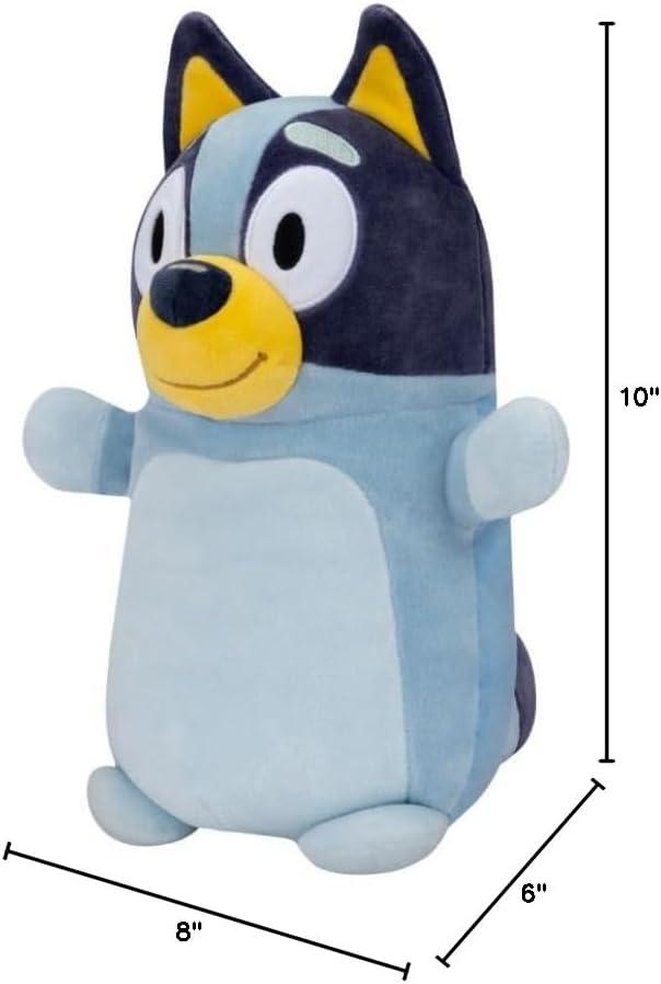imageSquishmallows Original 10Inch Bluey HugMees MediumSized Ultrasoft Official Jazwares PlushBluey