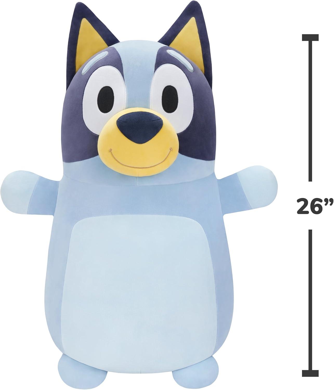 imageSquishmallows Original 26in Bluey HugMees Ultrasoft Official Jazwares Plush Jumbo
