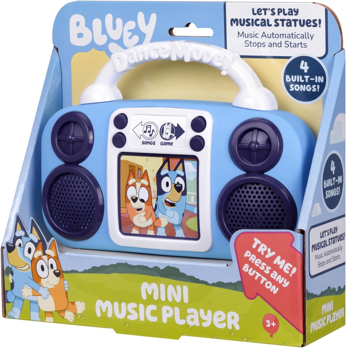 imageeKids Bluey Toy Music Player Toy for Toddlers with Builtin Music Bluey Toys for Kids