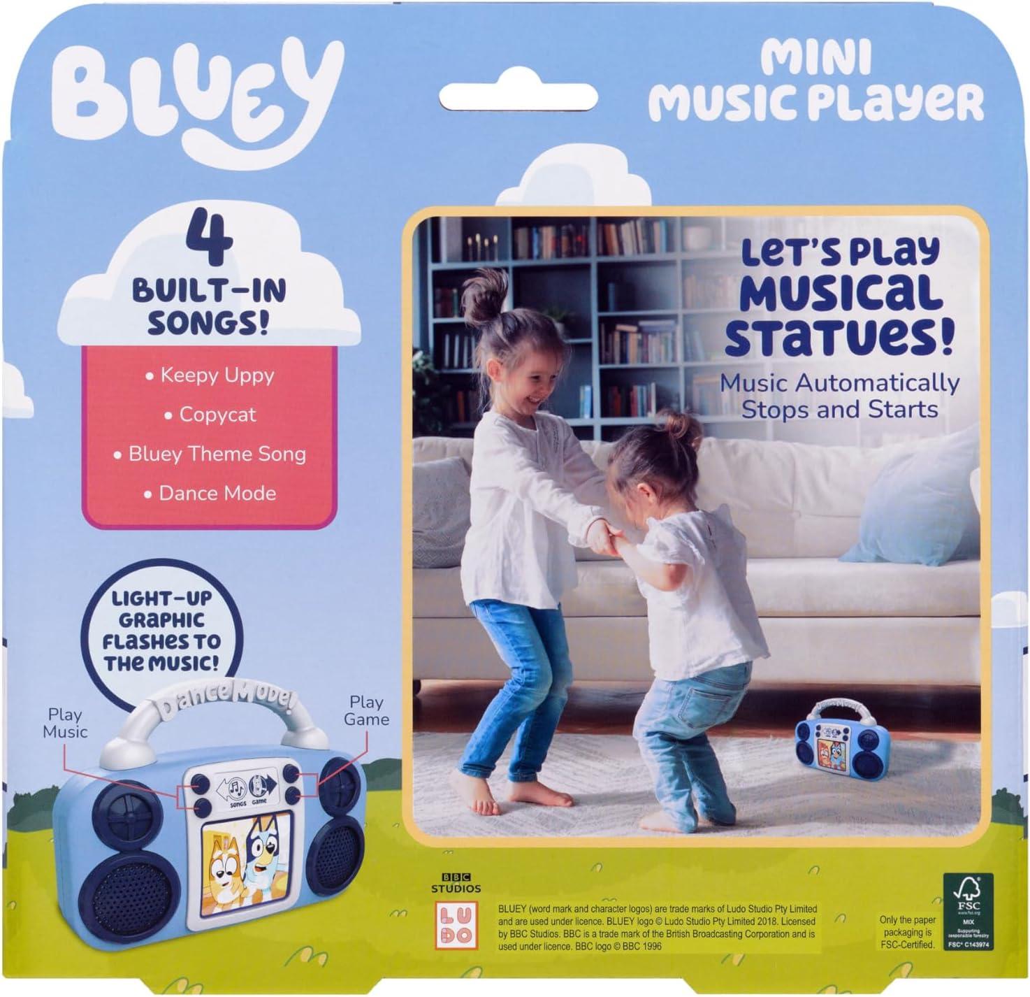 imageeKids Bluey Toy Music Player Toy for Toddlers with Builtin Music Bluey Toys for Kids