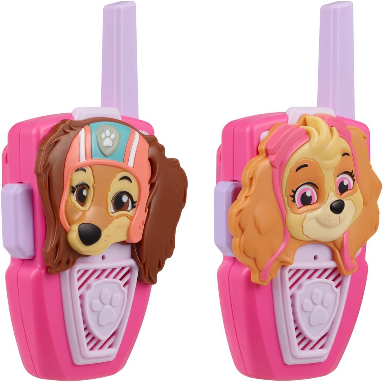 imageekids Bluey Toy Walkie Talkies for Kids Static Free Extended Range Indoor and Outdoor Toys Bluey Toys for ToddlersSkye Liberty